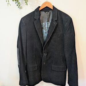 Juicy Couture Charcoal Gray Blazer Tailored Fit Sport Coat